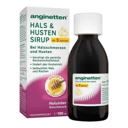 Anginette kõri &amp; köhasiirup, 100 ml