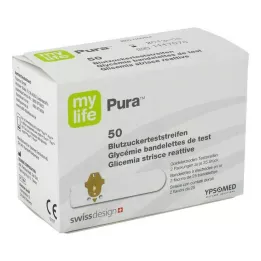 MYLIFE Pura veresuhkru testribad, 50 tk