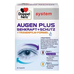 DOPPELHERZ Eyes plus Vision+Protection süsteemi kapslid, 60 tk