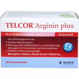 Telcor Arginiini pluss graanulid, 30 tk