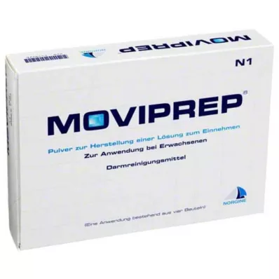 MOVIPREP Pulber suukaudseks kasutamiseks mõeldud lahuse valmistamiseks, 1 tk