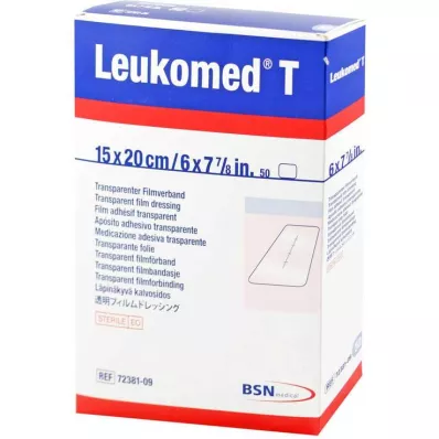 LEUKOMED läbipaistvad steriilsed plaastrid 15x20 cm, 50 tk LEUKOMED läbipaistvad steriilsed plaastrid 15x20 cm, 50 tk