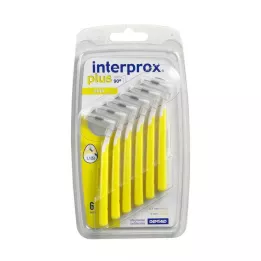 INTERPROX pluss minikollane hambavahehari, 6 tk