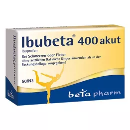 IBUBETA 400 ägedat õhukese polümeerikattega tabletti, 50 tk