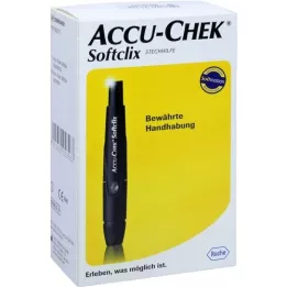 ACCU-CHEK SoftClix Schwarz, 1 tk