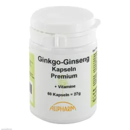 GINKGO+GINSENG Premium kapslid, 60 tk
