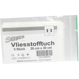Senada mittekootud lapid 20x30cm, 5 tk