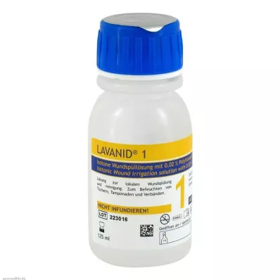 LAVANID 1 haava loputuslahus, 125 ml LAVANID 1 haava loputuslahus, 125 ml