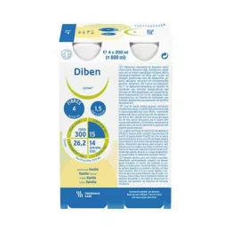 DIBEN DRINK Vanill 1,5 kcal/ml, 24X200 ml