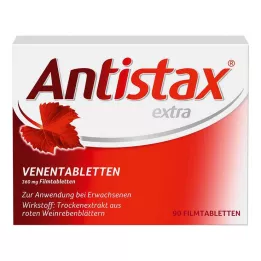ANTISTAX ekstra veeni tabletid, 90 tk