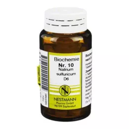 BIOCHEMIE 10 naatriumsulfuricum D 6 tabletti, 100 tk