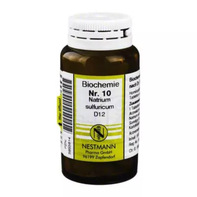 BIOCHEMIE 10 naatriumsulfuricum D 12 tabletti, 100 tk
