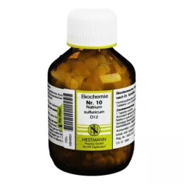 BIOCHEMIE 10 naatriumsulfuricum D 12 tabletti, 400 tk