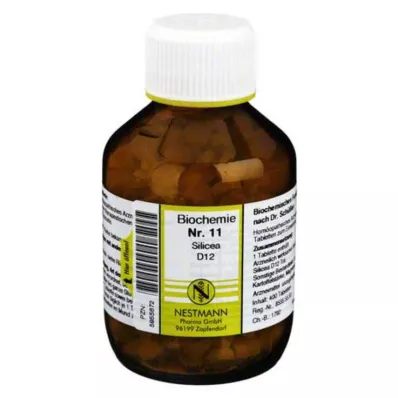 BIOCHEMIE 11 Silicea D 12 tabletti, 400 tk