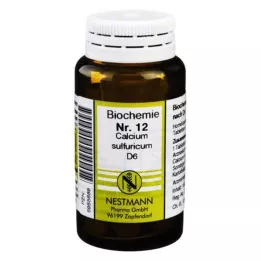 BIOCHEMIE 12 Calcium sulfuricum D 6 tabletti, 100 tk