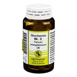 BIOCHEMIE 3 Ferrum phosphoricum D 6 tabletti, 100 tk