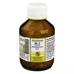 BIOCHEMIE 3 Ferrum phosphoricum D 12 tabletti, 400 tk