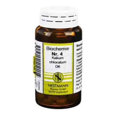 BIOCHEMIE 4 Kalium chloratum D 6 tabletti, 100 tk