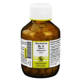 BIOCHEMIE 6 potassium sulfuricum D 12 tabletti, 400 tk