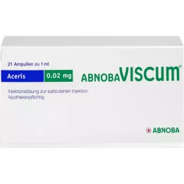 ABNOBAVISCUM Aceris 0,02 mg ampullid, 21 tk