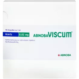 ABNOBAVISCUM Aceris 0,02 mg ampullid, 48 tk
