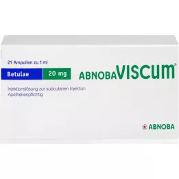 ABNOBAVISCUM Betulae 20 mg ampullid, 21 tk