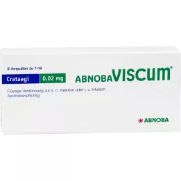 ABNOBAVISCUM Crataegi 0,02 mg ampullid, 8 tk