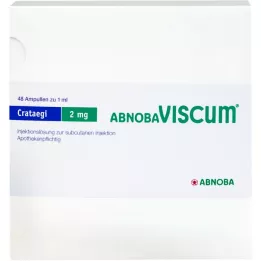 ABNOBAVISCUM Crataegi 2 mg ampullid, 48 tk