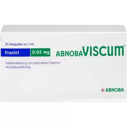 ABNOBAVISCUM Fraxini 0,02 mg ampullid, 21 tk