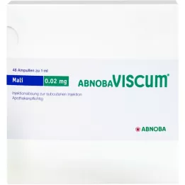 ABNOBAVISCUM Mali 0,02 mg ampullid, 48 tk