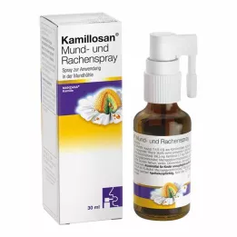 KAMILLOSAN Suu- ja kurgusprei, 30 ml