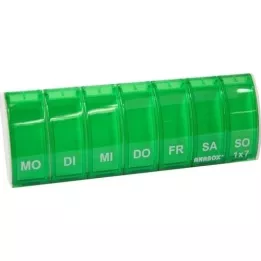 ANABOX 1x7 roheline, 1 tk