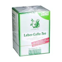 LEBER GALLE-Tee Taimetee nr.18a Salus Filterkott, 15 tk