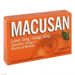 MACUSAN Tabletid, 30 tk
