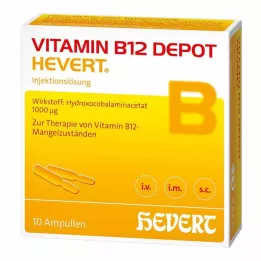 VITAMIN B12 DEPOT Heverti ampullid, 10 tk