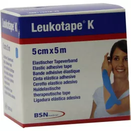 LEUKOTAPE K 5 cm helesinine, 1 tk