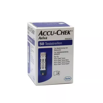ACCU-CHEK Aviva testribad Plasma II, 1X50 tk