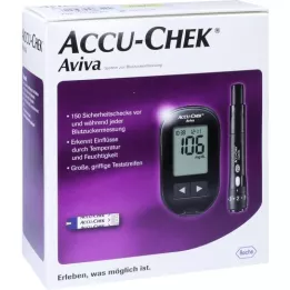 Accu Chek Aviva veresuhkru mõõtmise Device MG / DL ja Langes abi, 1 tk