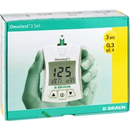 Omniit Test 3 Veresuhkru mõõteseadme MG, 1 tk