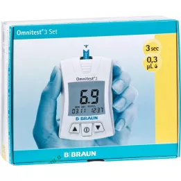 Omnitest 3 veresuhkrumõõtur Set mmol, 1 tk