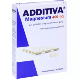 ADDITIVA Magneesium 400 mg kilega kandes tabletid, 30 tk