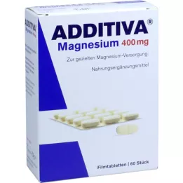 ADDITIVA Magneesium 400 mg kilega kantavaid tablette, 60 tk