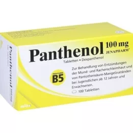 PANTHENOL 100 mg Jenapharmi tabletid, 100 tk