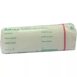 ASKINA Elastne side 10 cmx4 m tsellofaaniga, 1 tk