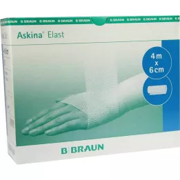ASKINA Elast Binde 6 cmx4 m lahti, 20 tk