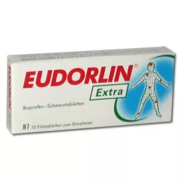 EUDORLIN ekstra Ibuprofeeni valutabletid, 10 tk