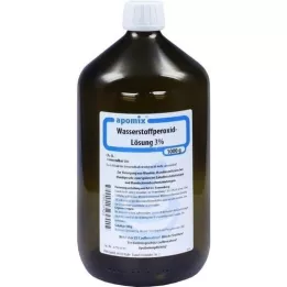 WASSERSTOFFPEROXID 3% DAB 10 lahus, 1000 g