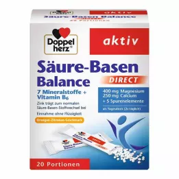 DOPPELHERZ Happe-aluse tasakaal DIRECT Pelletid, 20 tk