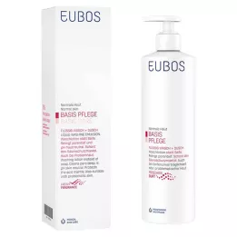 EUBOS FLÜSSIG doseerimispumbaga värske lõhnaga punane, 400 ml