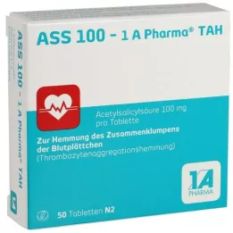 ASS 100-1A Pharma TAH tabletid, 50 tk